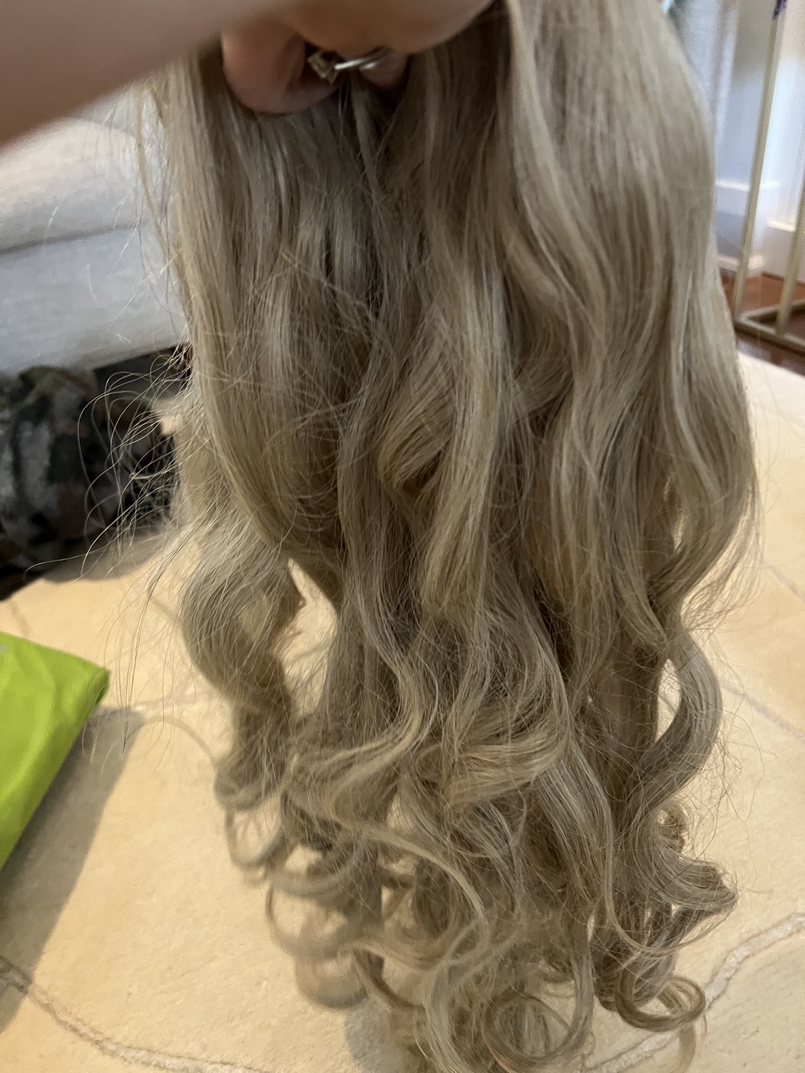 Blonde "Barbie" Halloween wig October freecycle #freecycle - photo 4