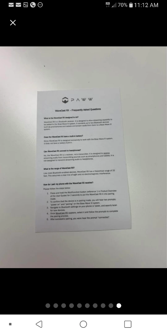 NEW!   Bluetooth Receiver image indicator(4)