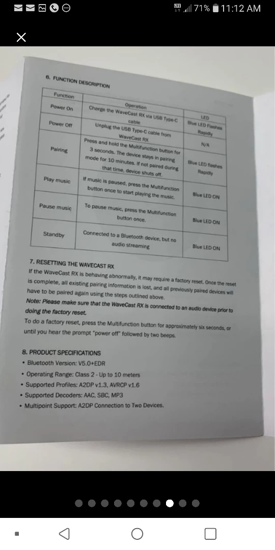 NEW!   Bluetooth Receiver image indicator(6)