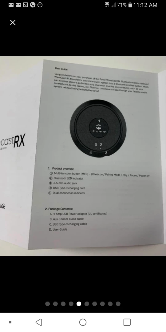NEW!   Bluetooth Receiver image indicator(9)