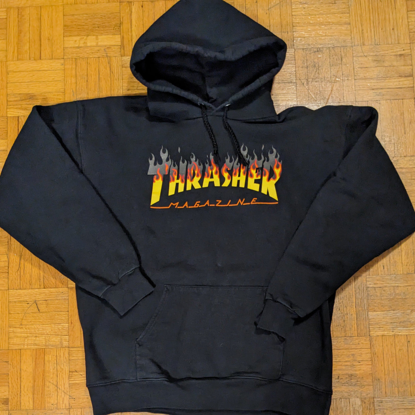 Black Thrasher Hoodie thumbnail