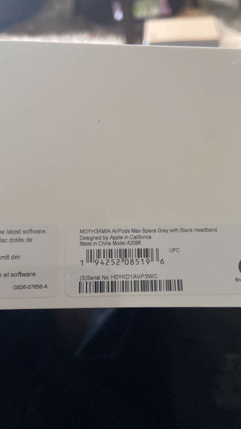 AIRPOD MAXE (Space Grey) - photo 3