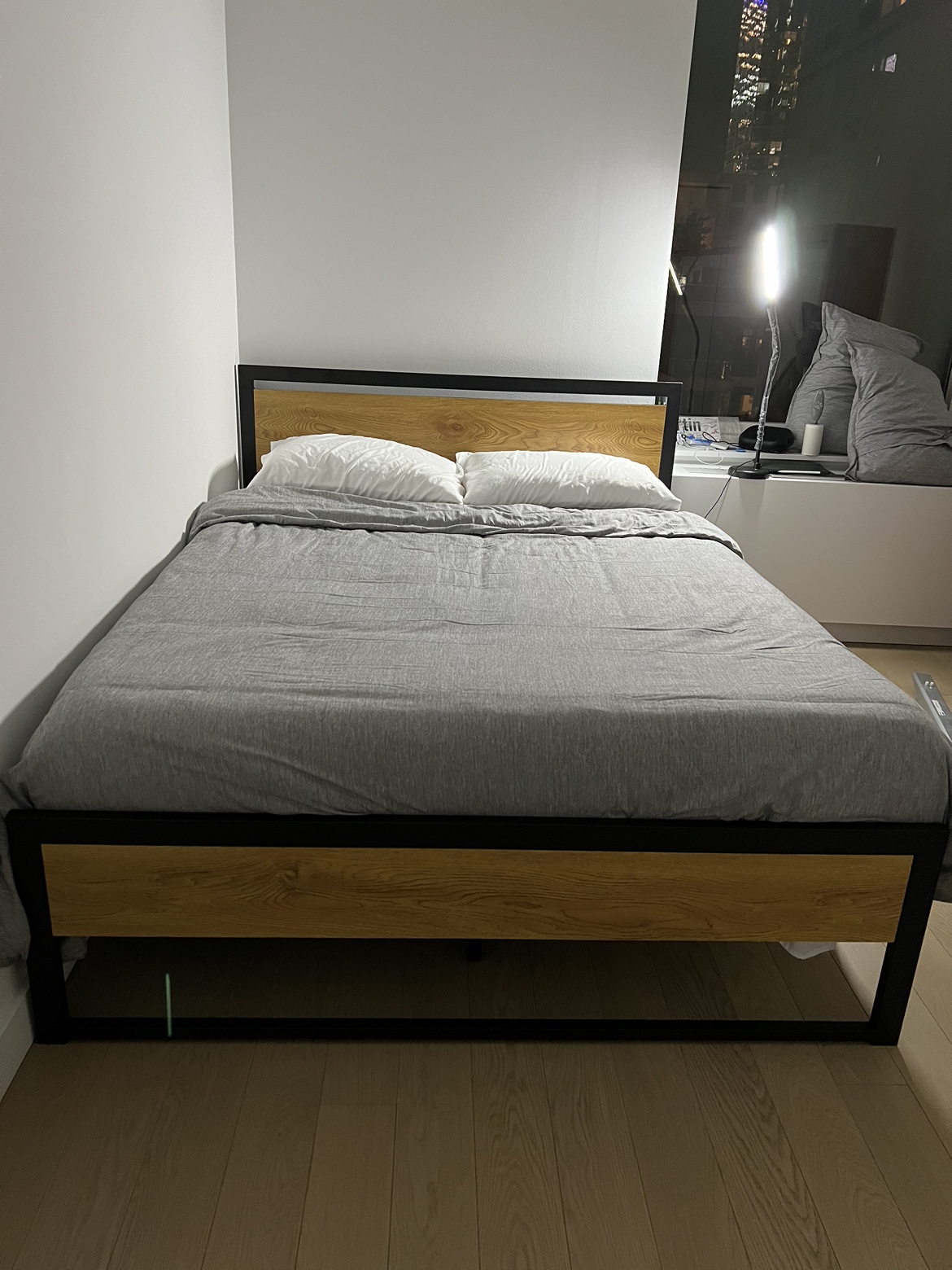Queen bed frame