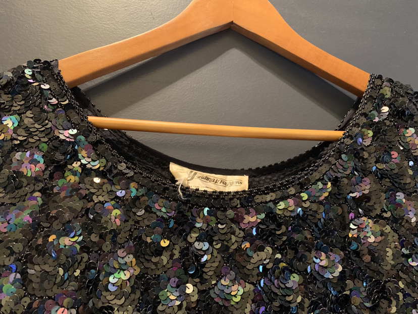 Stunning Vintage Sequined Top - 14 image indicator(2)