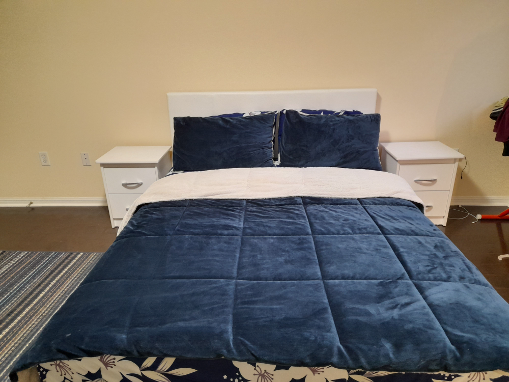 Queen size , leather bed for sale - photo 4