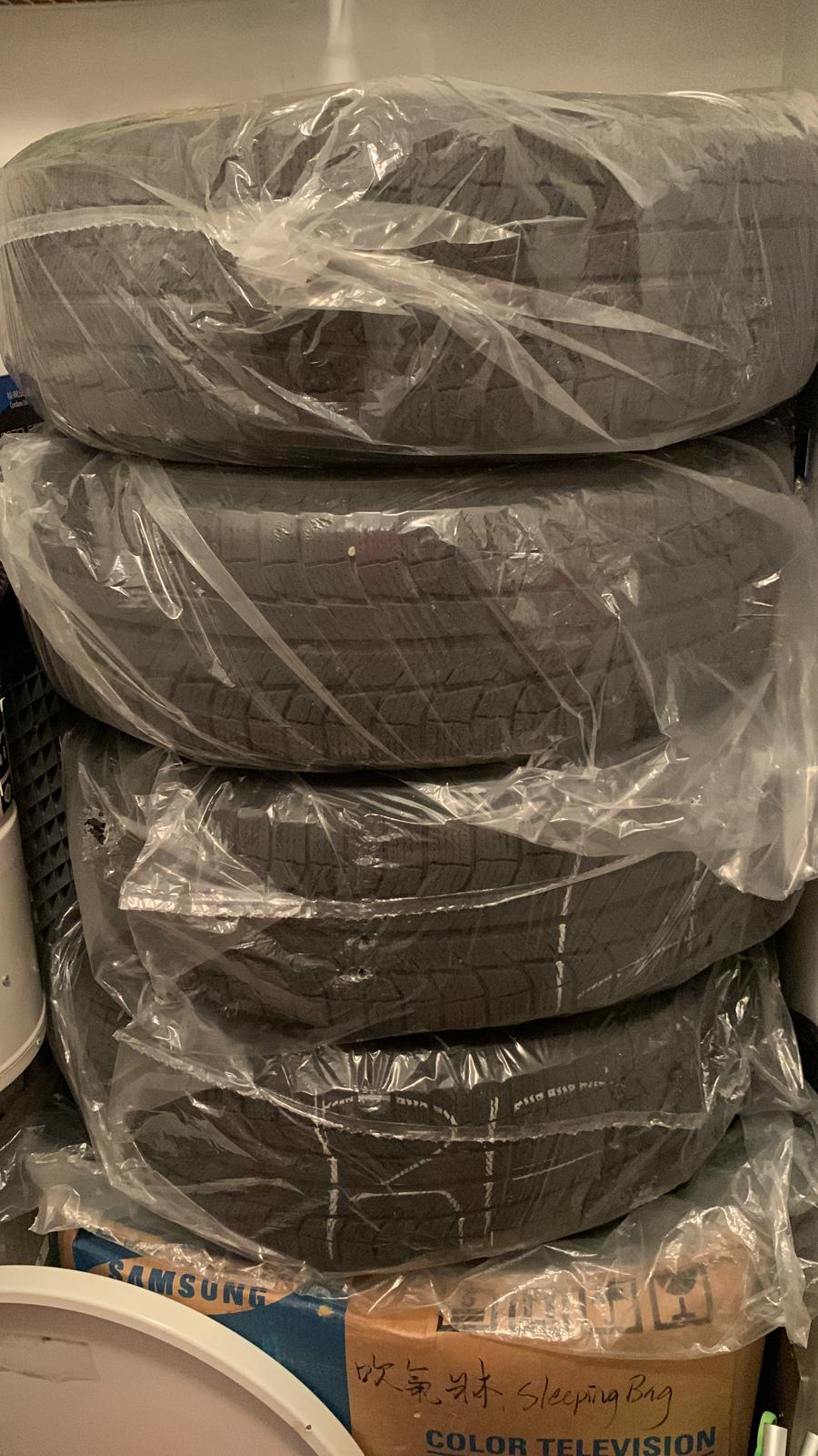 Michelin snow tires 225/65R17 thumbnail