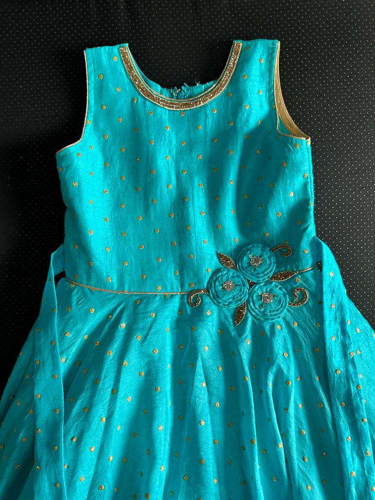 Girls party wear dress - photo 3