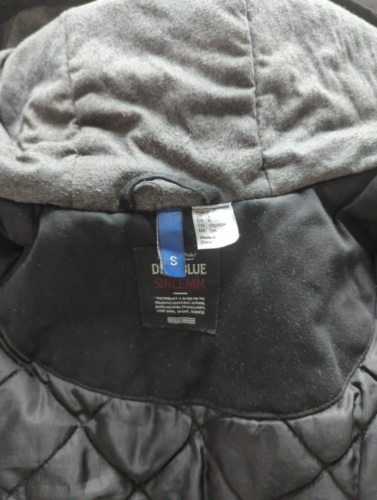Men's black outdoor jacket image indicator(3)