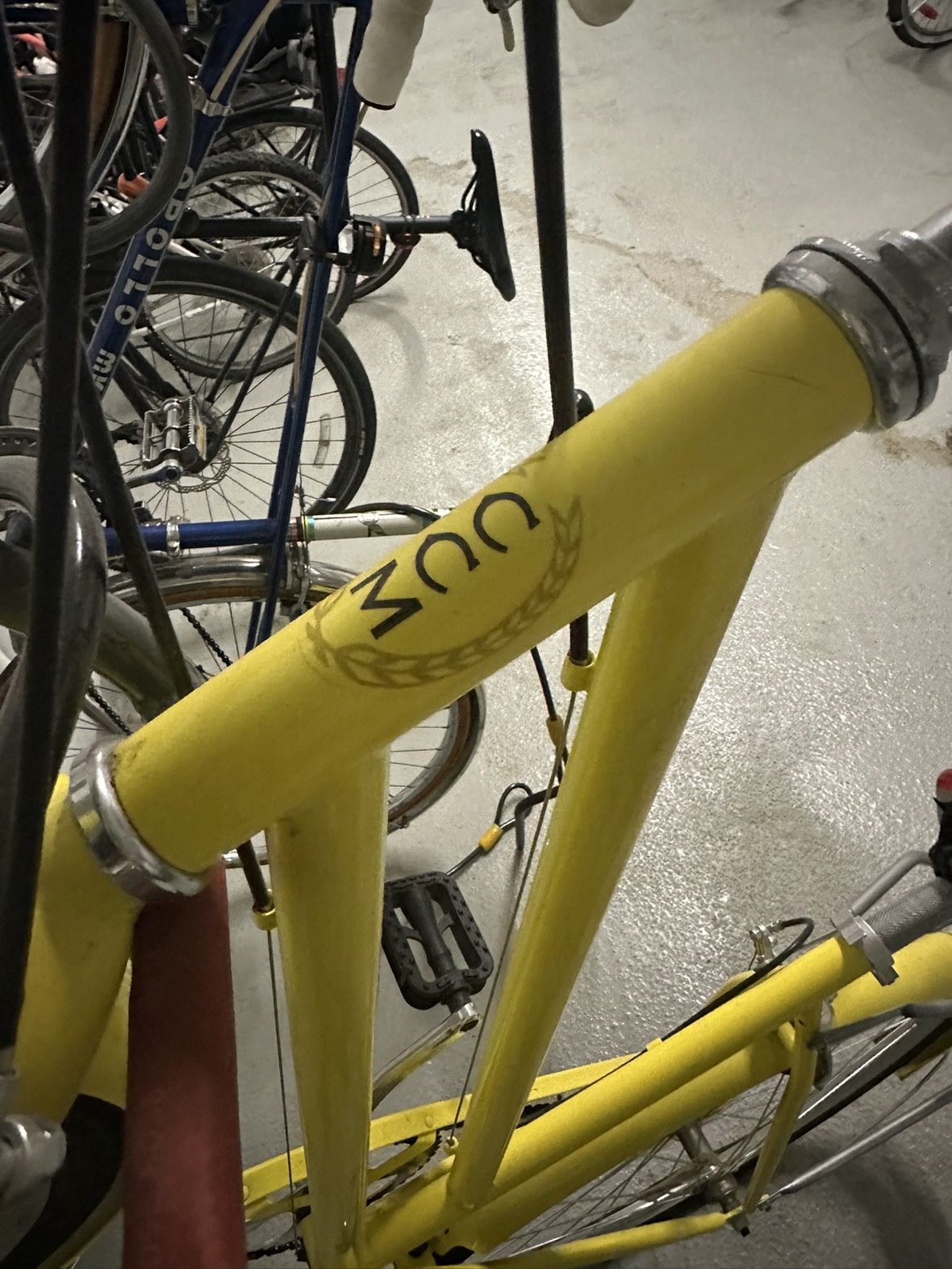 CCM yellow step over bike. - photo 2
