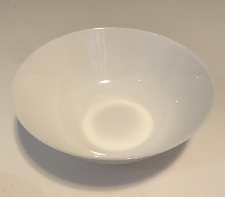 2 white salad bowls - photo 2