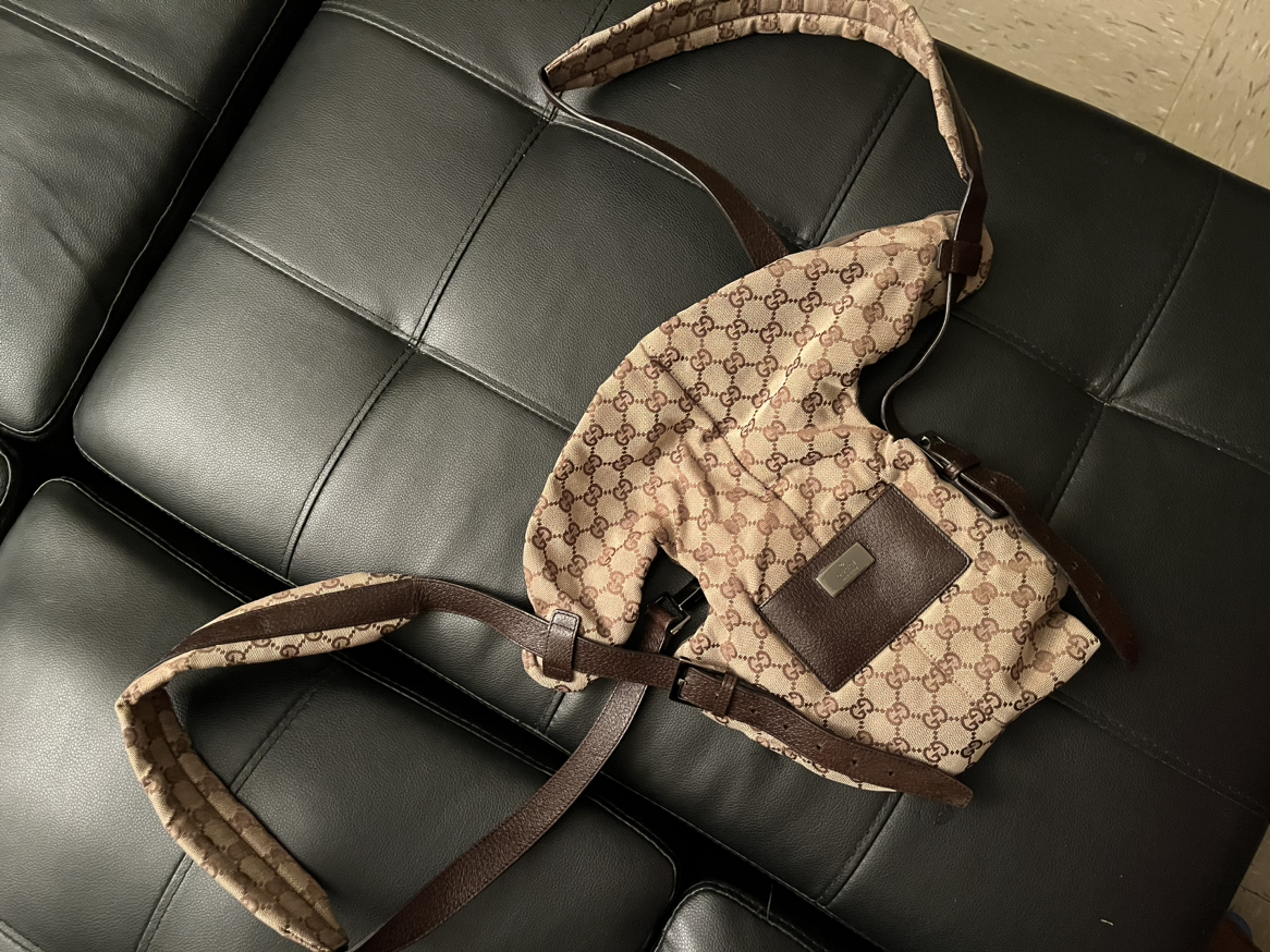 Authentic Gucci Baby Carrier