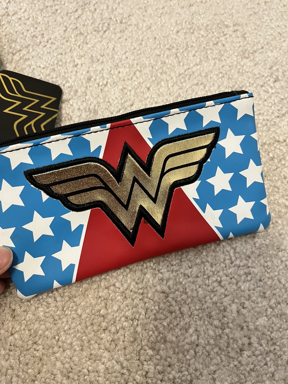 Wonderwoman wristlet image indicator(2)