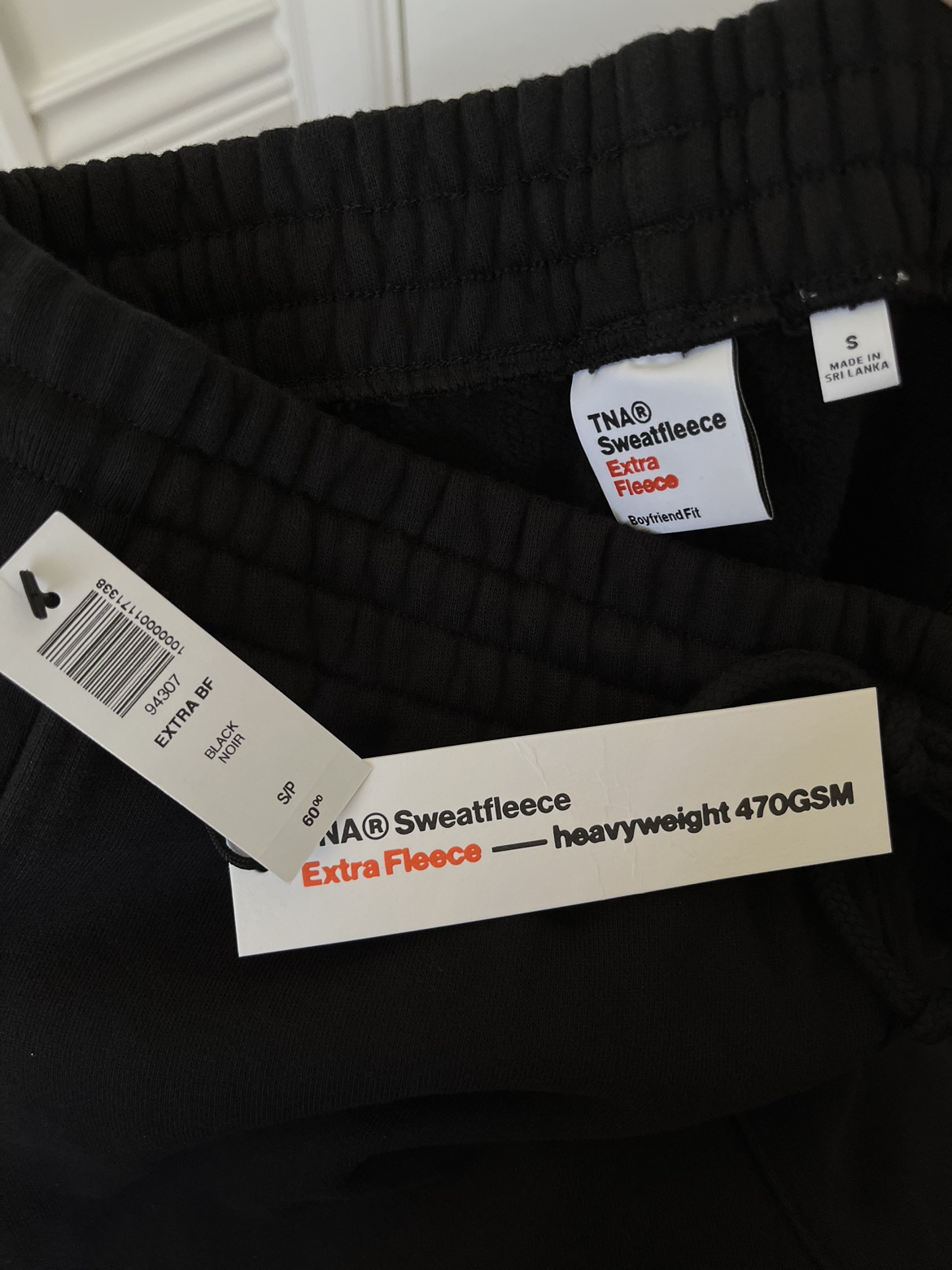 New Aritzia Fleece Boyfriend Sweatpants size small - photo 3