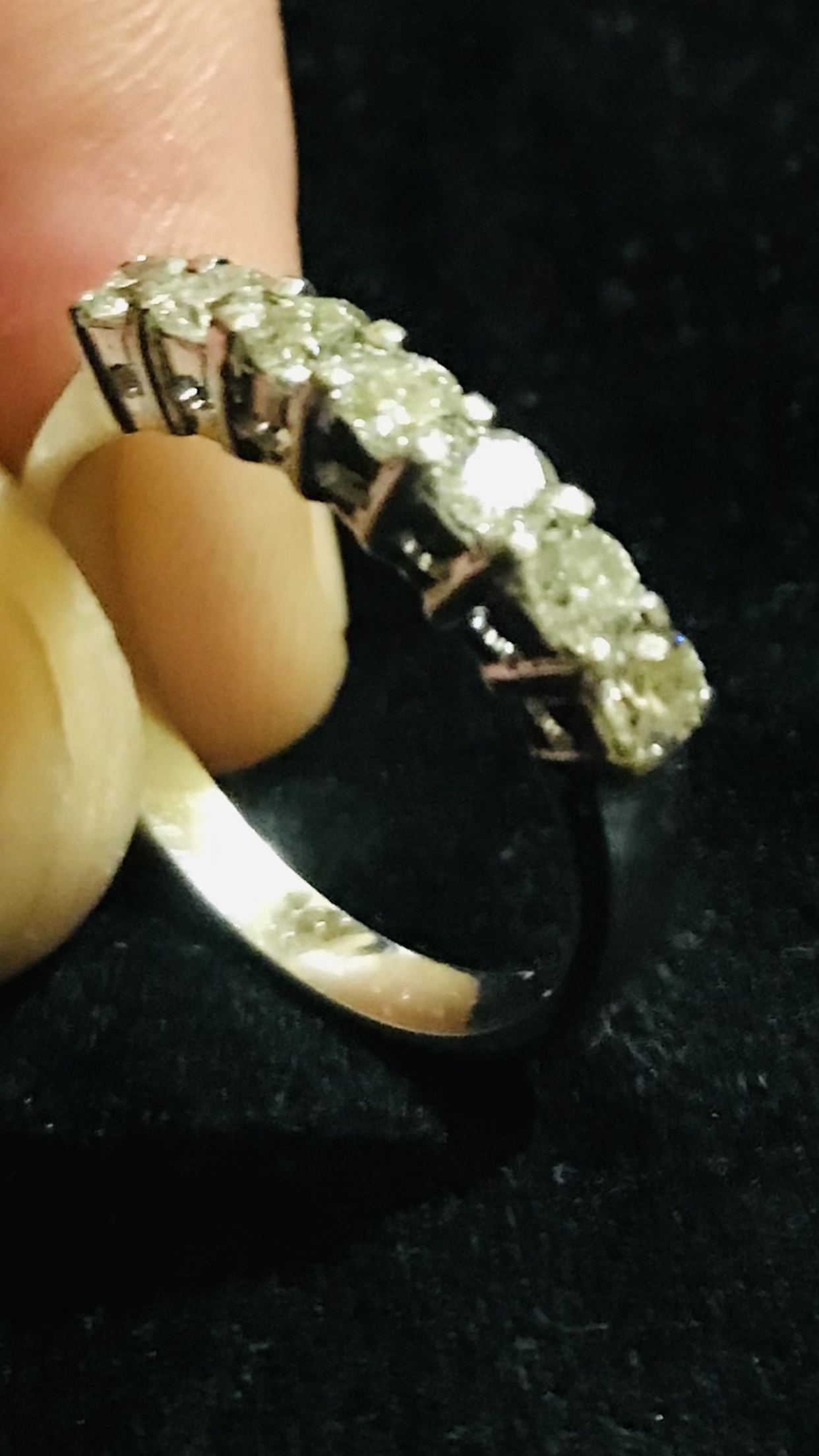 14K Diamond Ring sz 6.5 appraisal is $5175 image indicator(2)