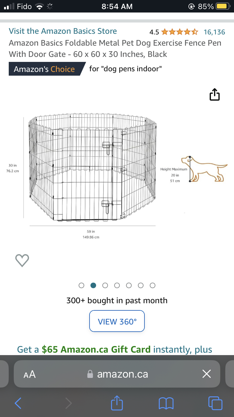 Metal dog crate - photo 2