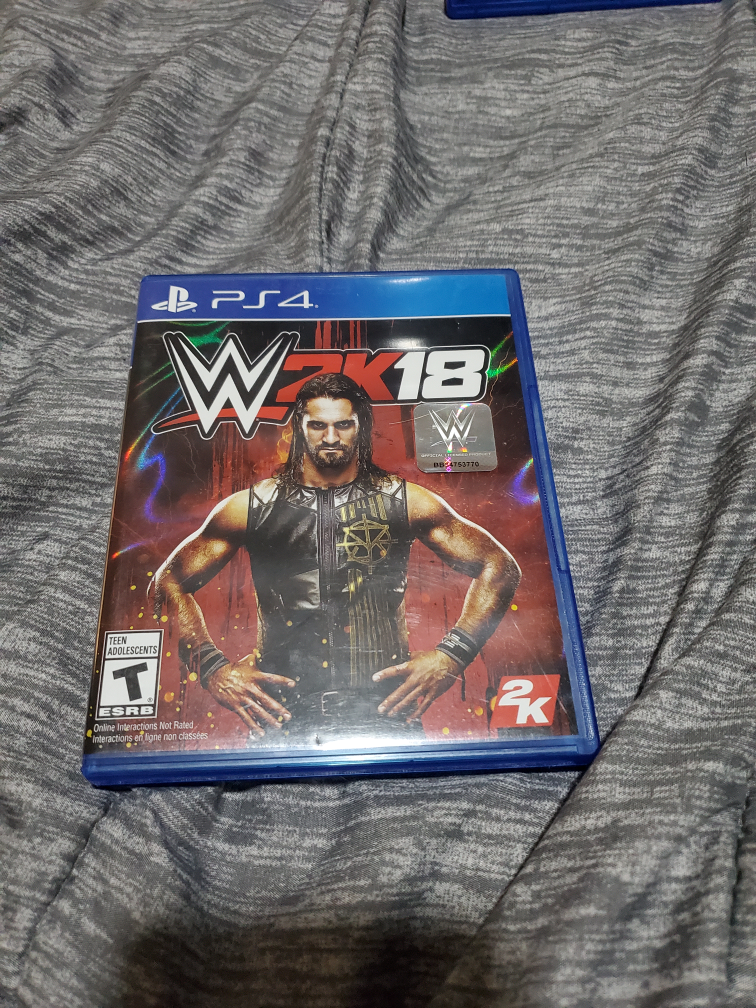 PS4 WWE 2k18