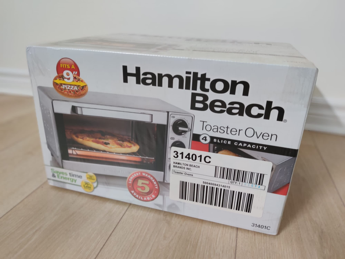 Brand new Toaster Oven (Hamilton Beach) thumbnail