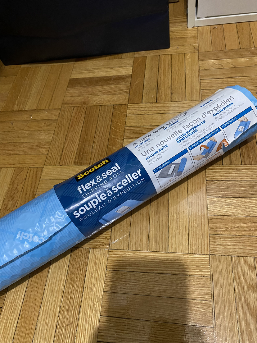 3M scotch flex and seal bubble wrap packaging 🦃 - photo 2