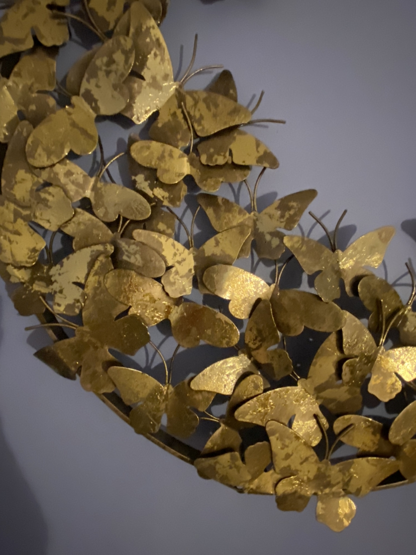 Gold Metal Butterfly Decoration - photo 2