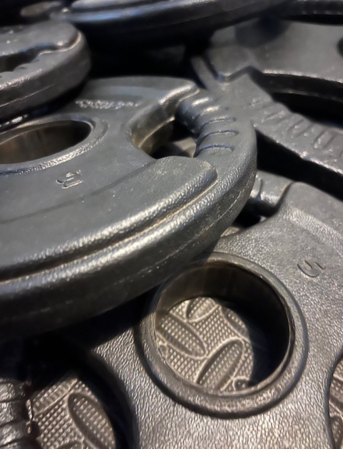 Olympic Weight Plates, Weight tree, Barbell, and Dumbels - photo 2