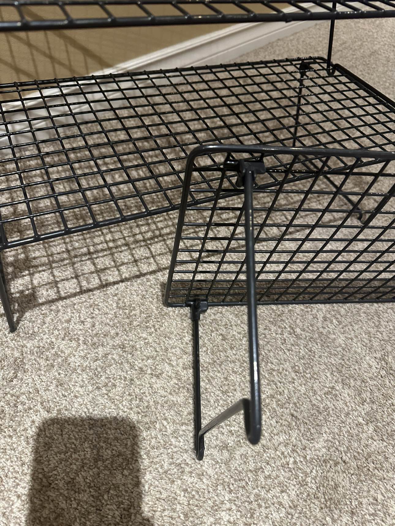 metal rubberized shelves Ikea - photo 5