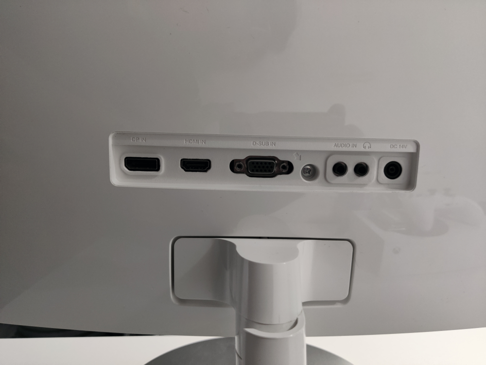 Samsung 27" CF591 Curved Led Monitor White/Silver - photo 2
