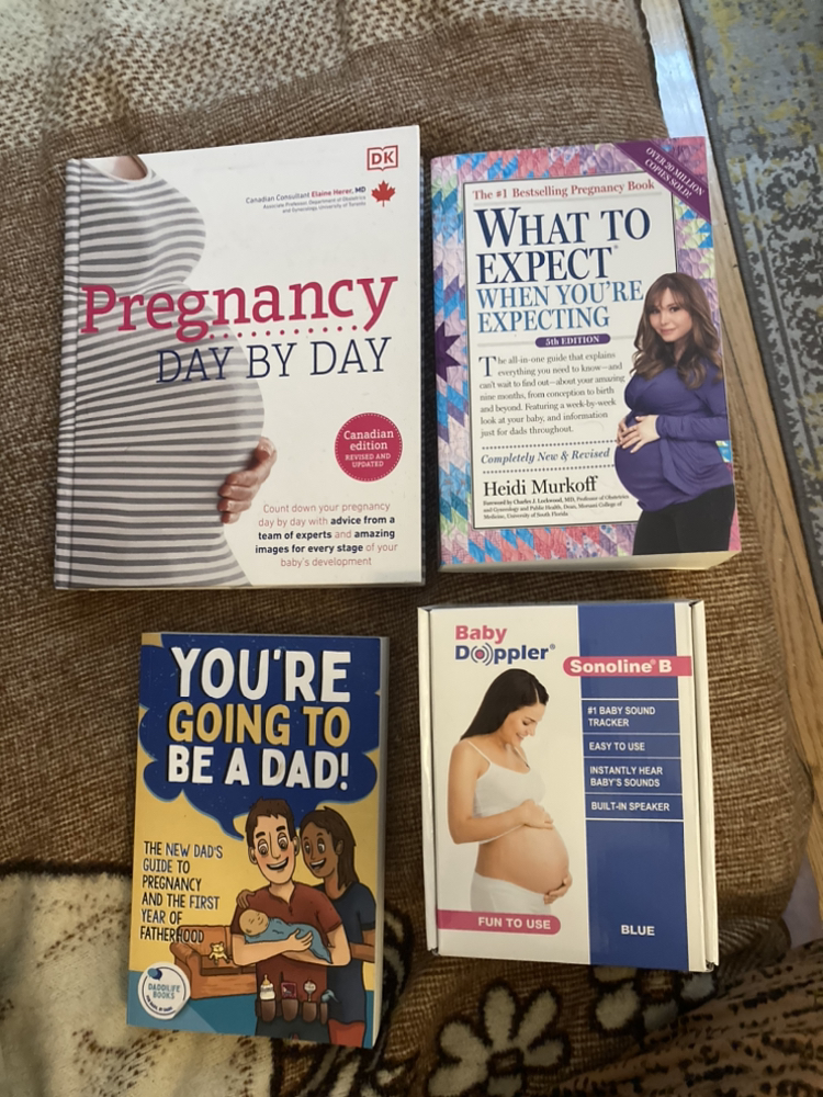 Pregnancy books and doppler