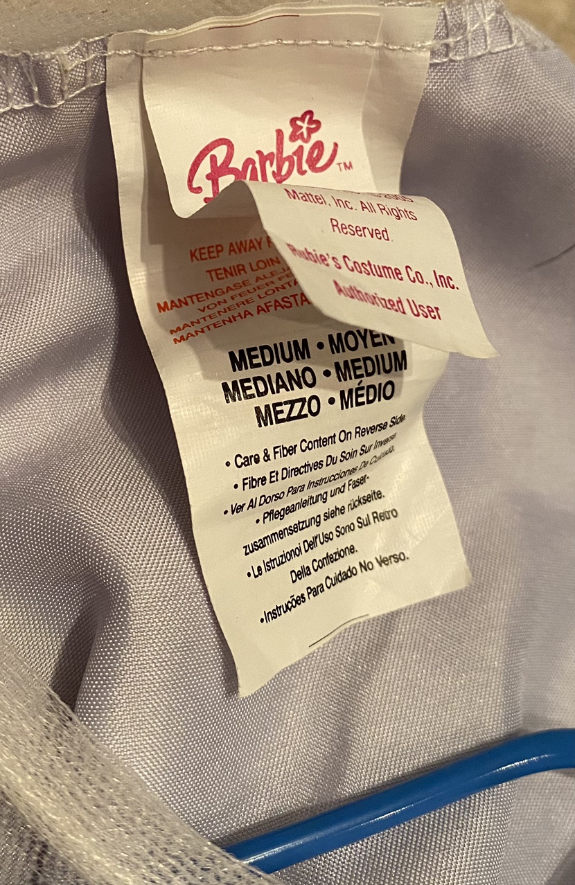 Barbie purple elegant princess style costume image indicator(5)