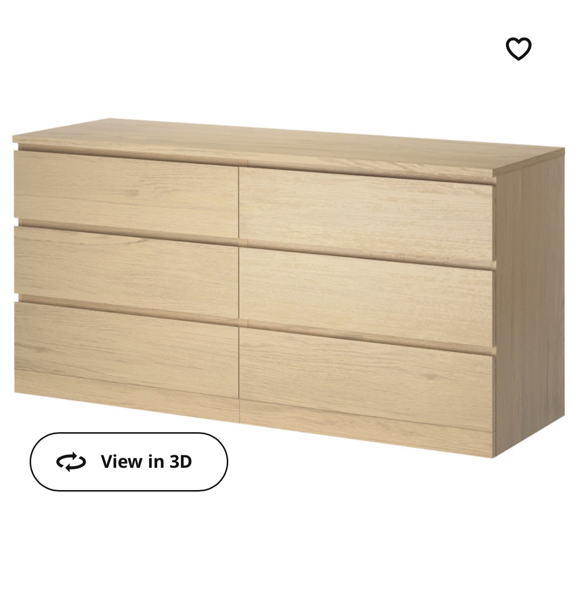 Malm King bed, dresser and 2 nightstands - photo 3