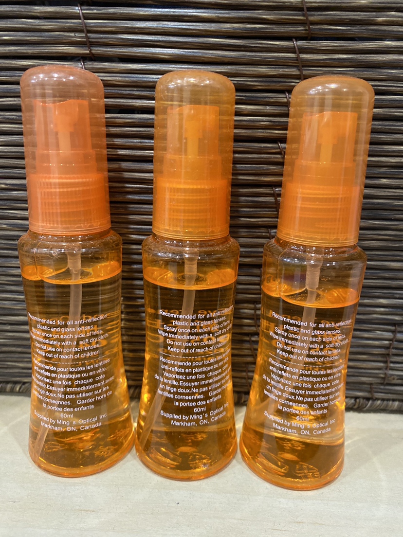 3 bottles of Eyewear Cleaner Spray #freecycle