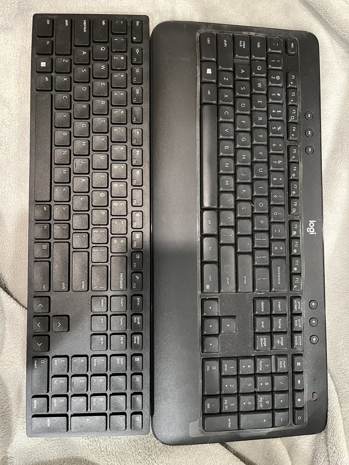 Dell & logi keyboard