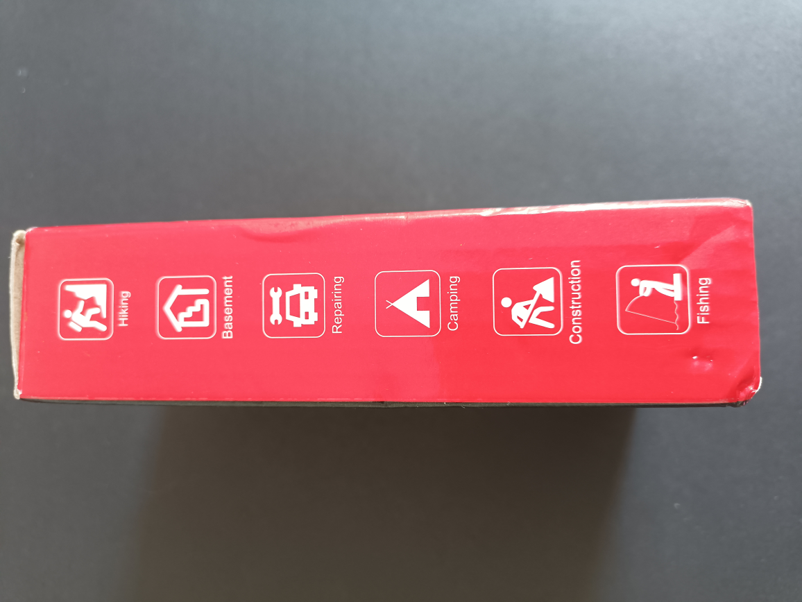 Mini Portable emergency Flashlight power bank image indicator(3)