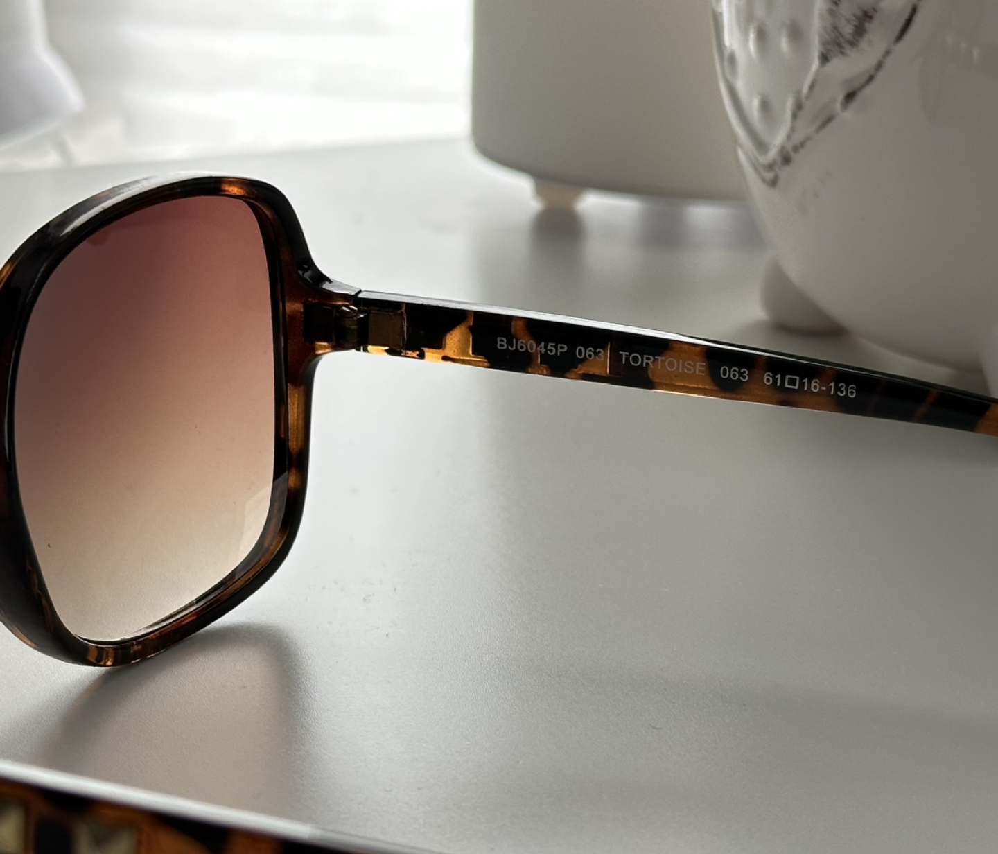 Betsey Johnson Sunglasses • tortoise with gold stud detail image indicator(5)