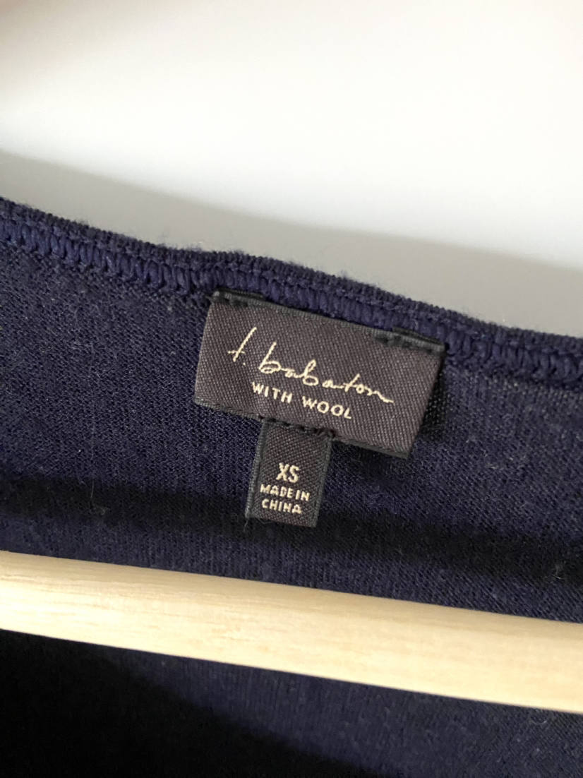 Babaton Aritzia wool blend ballet neck in Size S image indicator(2)