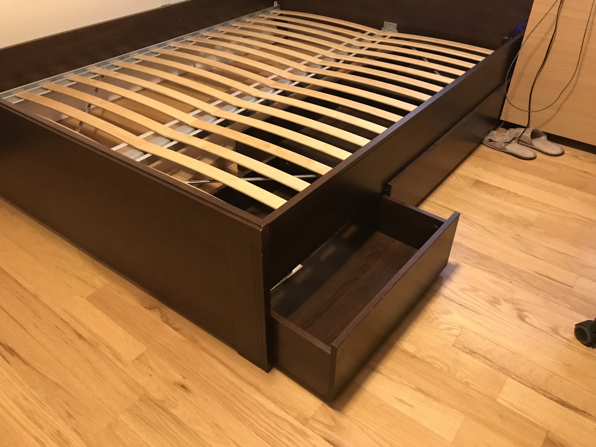 Queen size bed frame