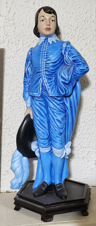 17.5" Blue Boy Statue