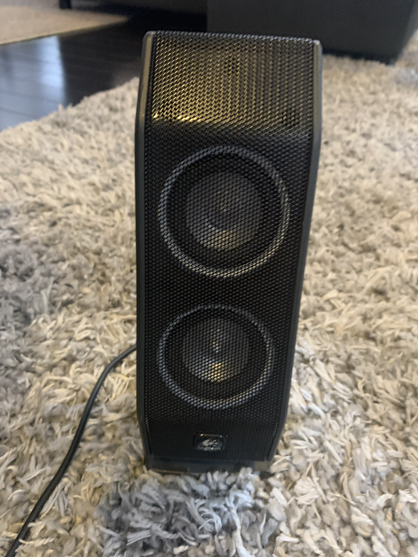 Logitech x- 540 speaker system black - photo 4