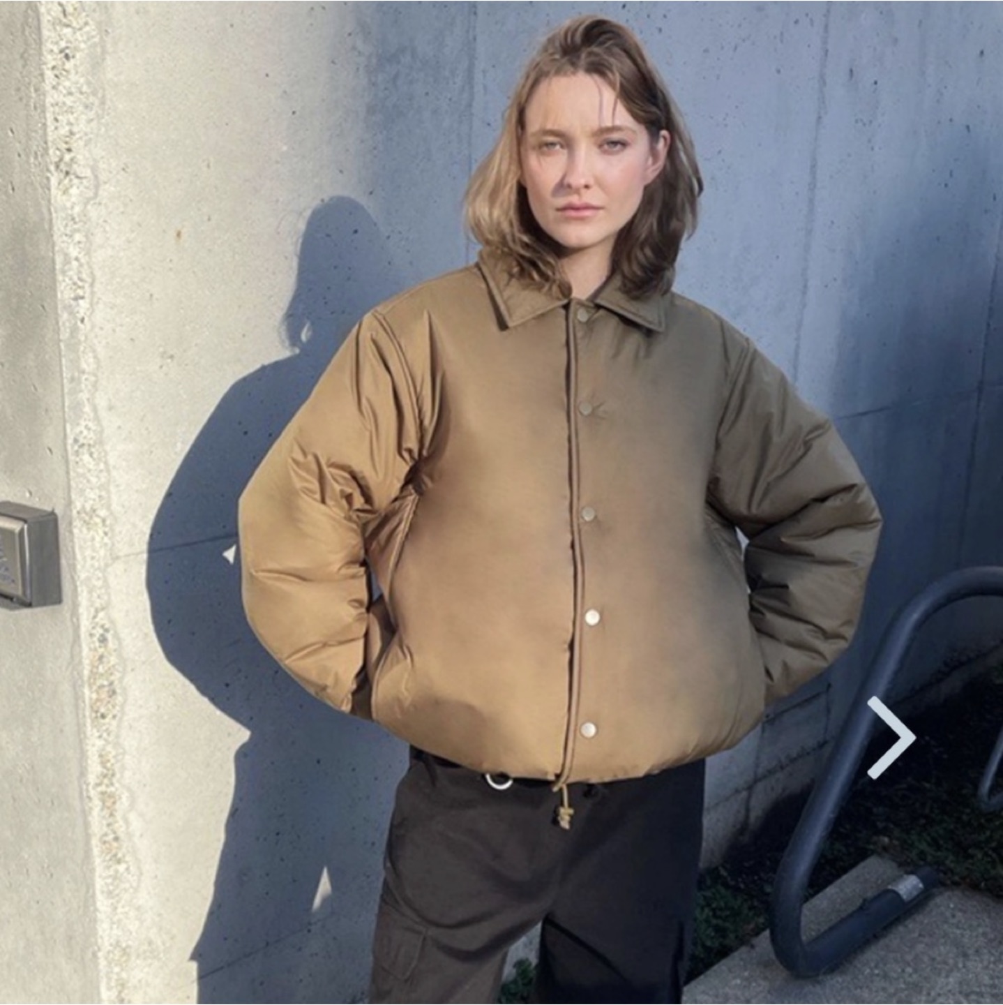 Oak + Fort PADDED COACH JACKET, XS- Brand new with tags - photo 4