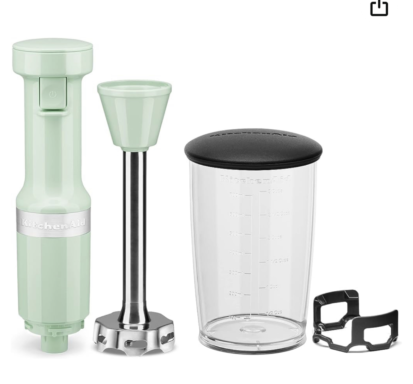 KitchenAid Variable Speed Corded Hand Blender, Pistachio - photo 3