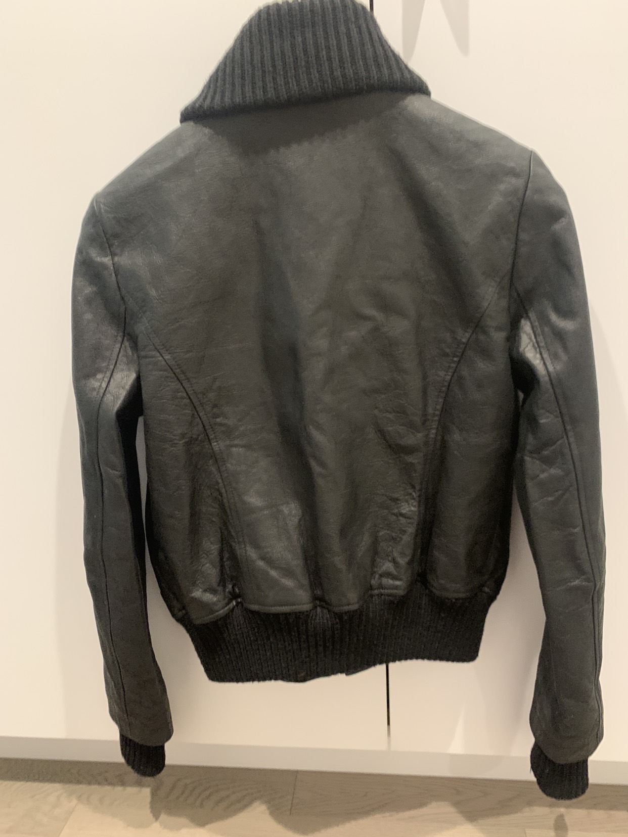 Theory leather jacket - photo 2