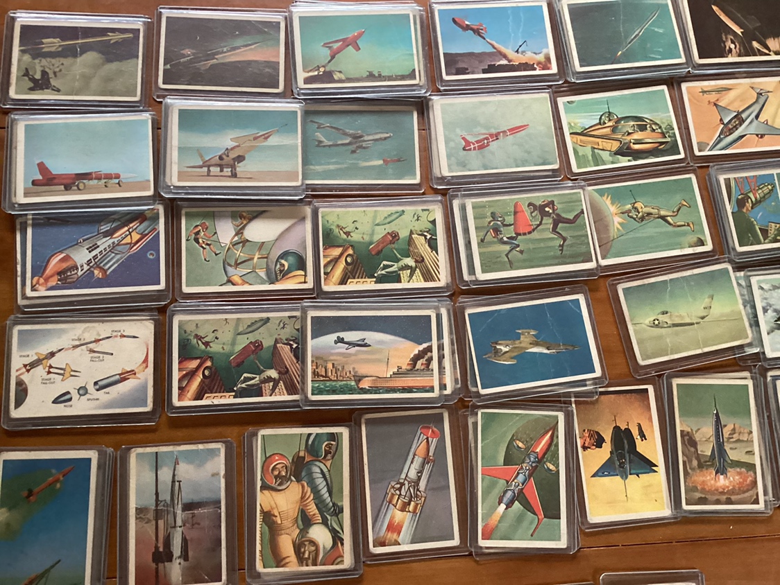 1957 ROCKET CARDS ! - photo 2