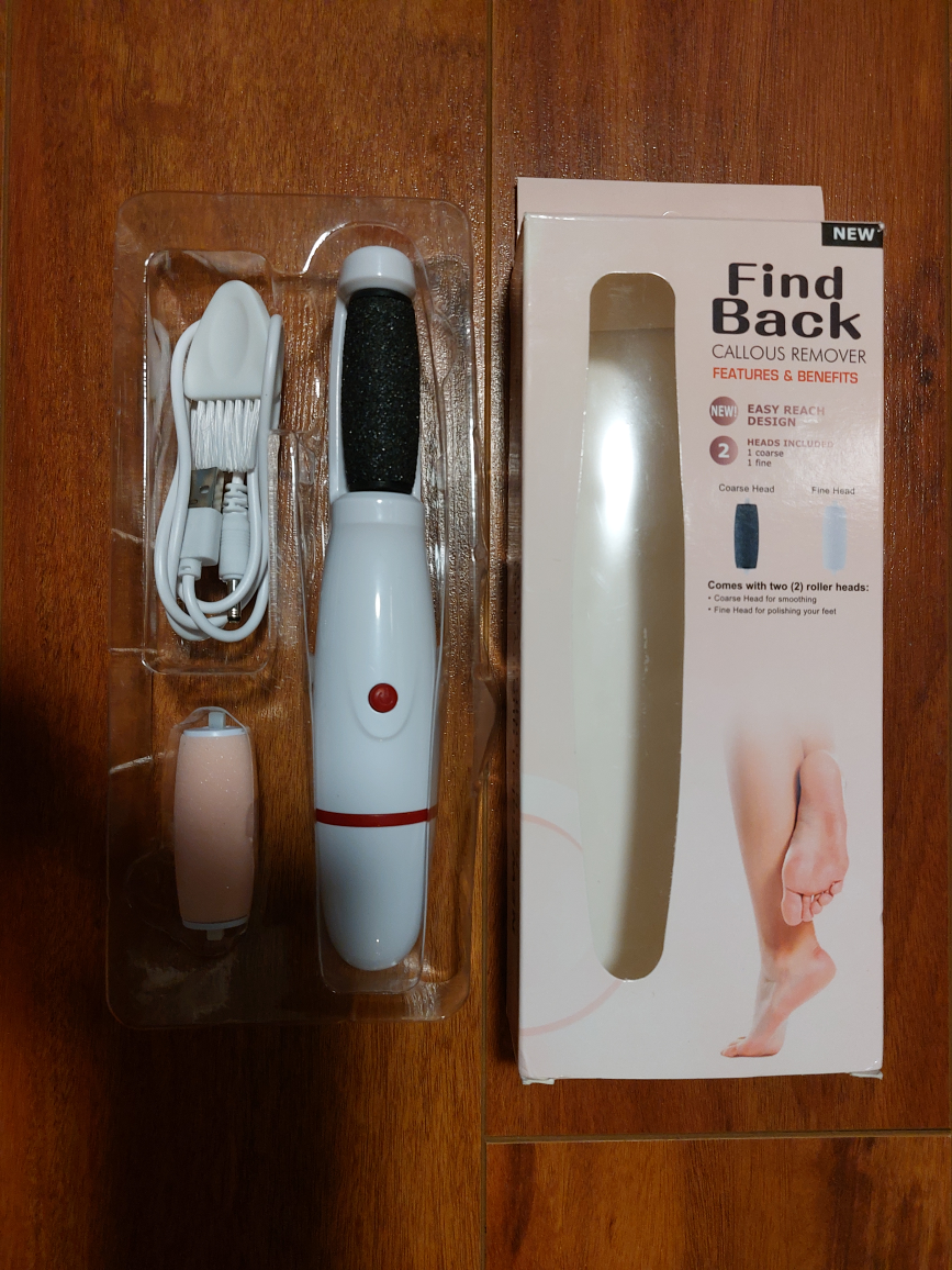 Electric foot file/ callous remover thumbnail
