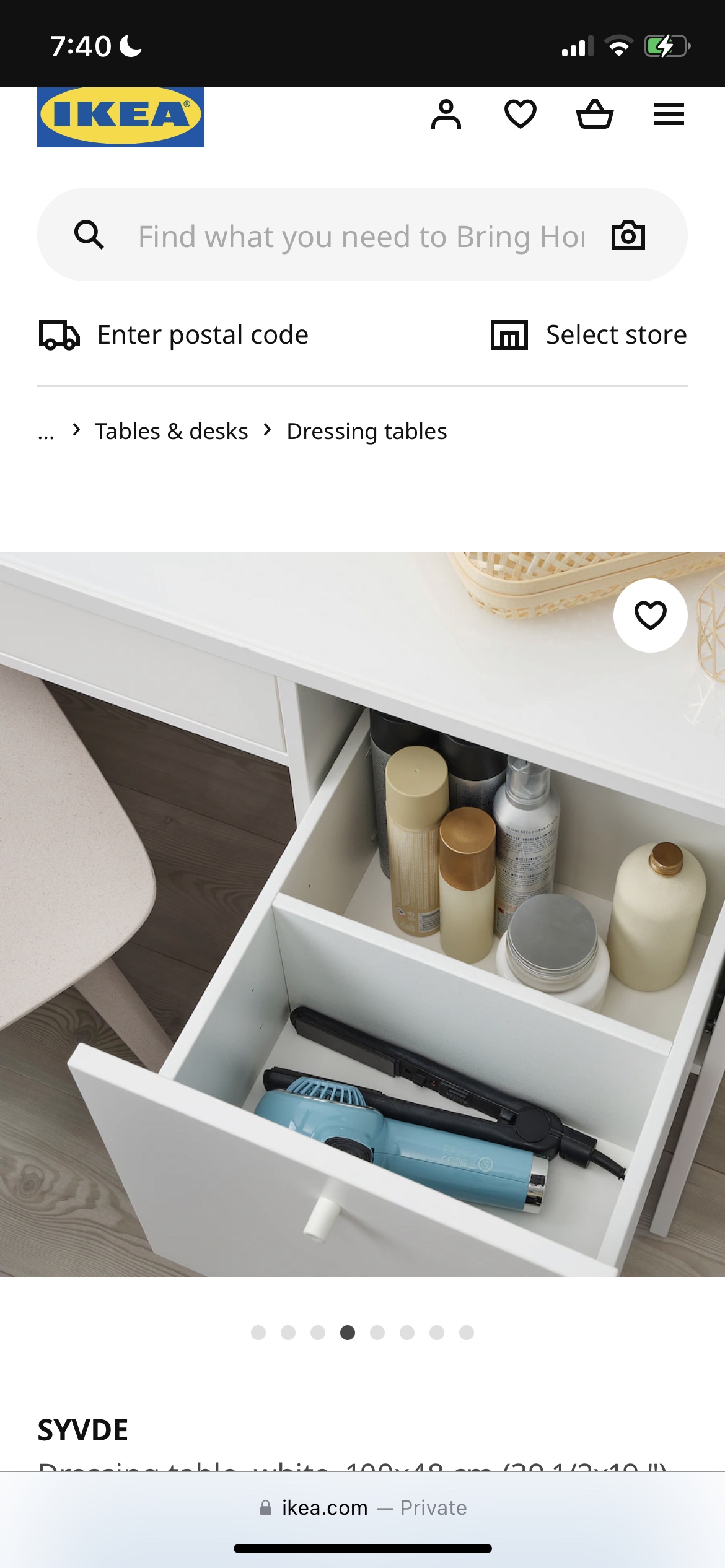 Vanity/make up table - photo 4