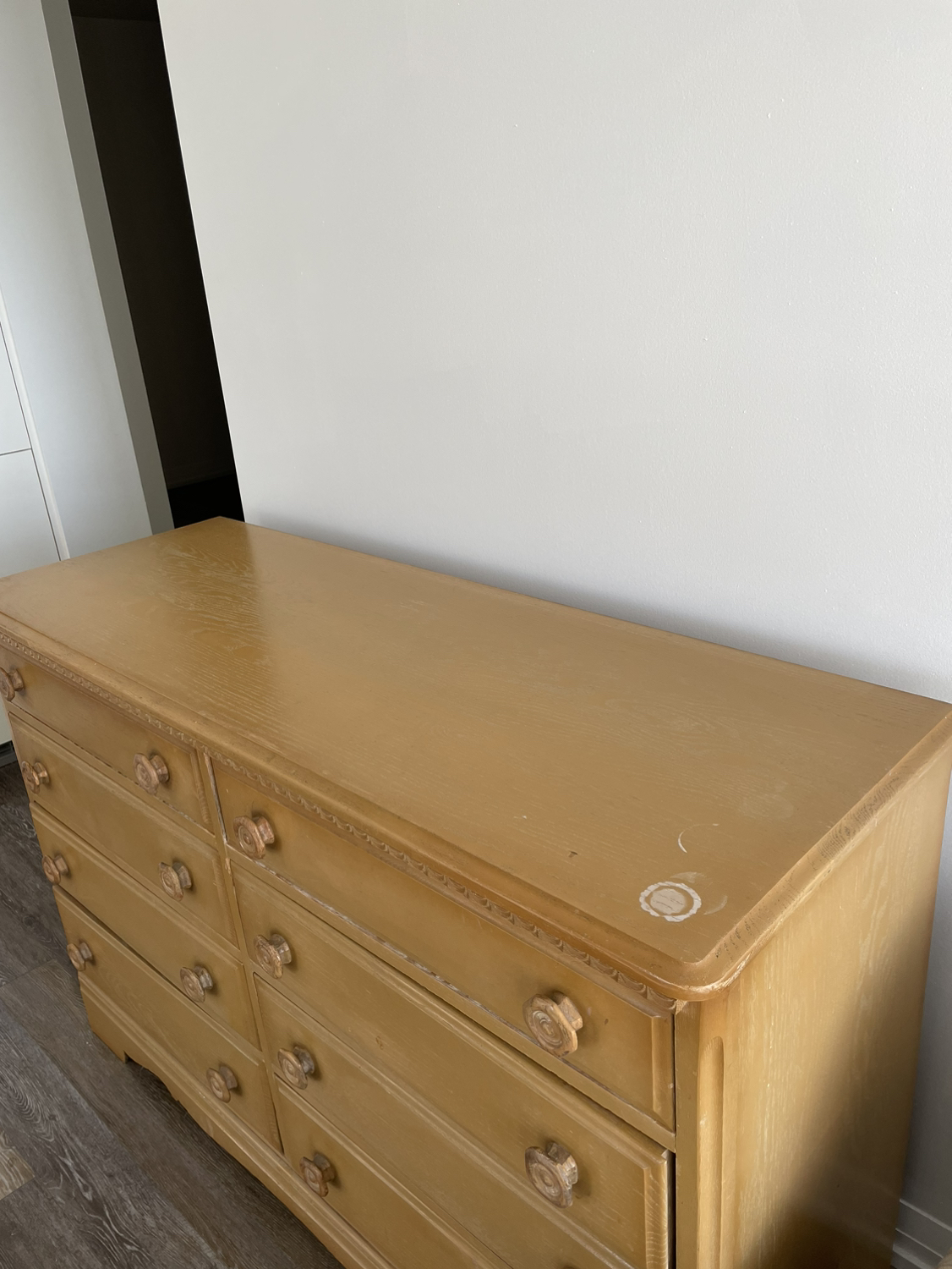 wooden chest of drawers, dresser - photo 3