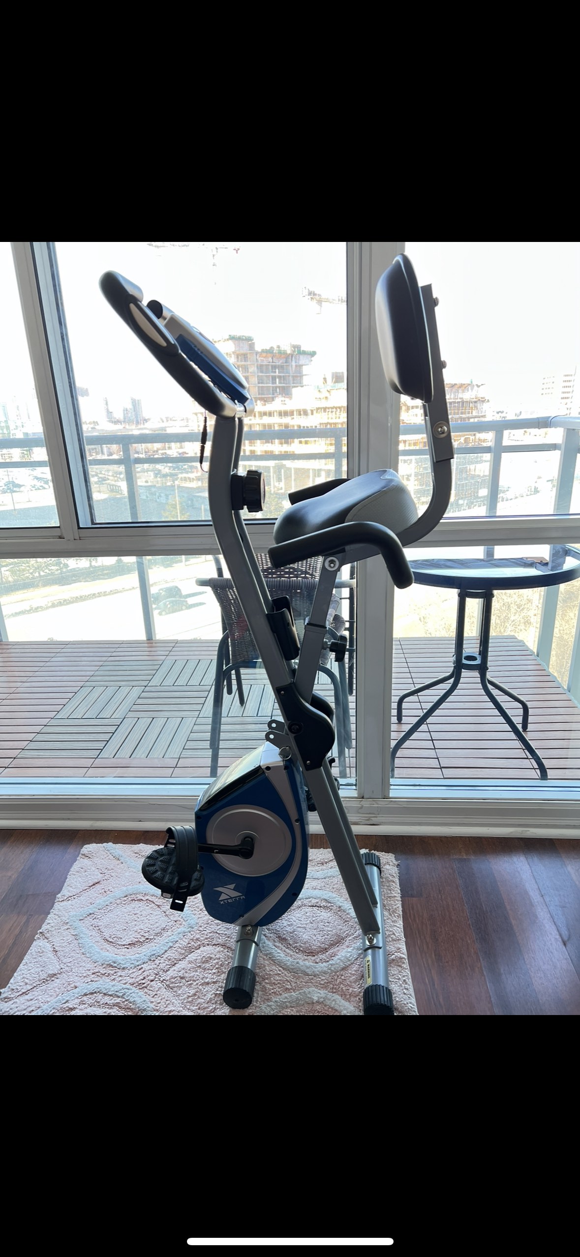 Xterra foldable exercise bike