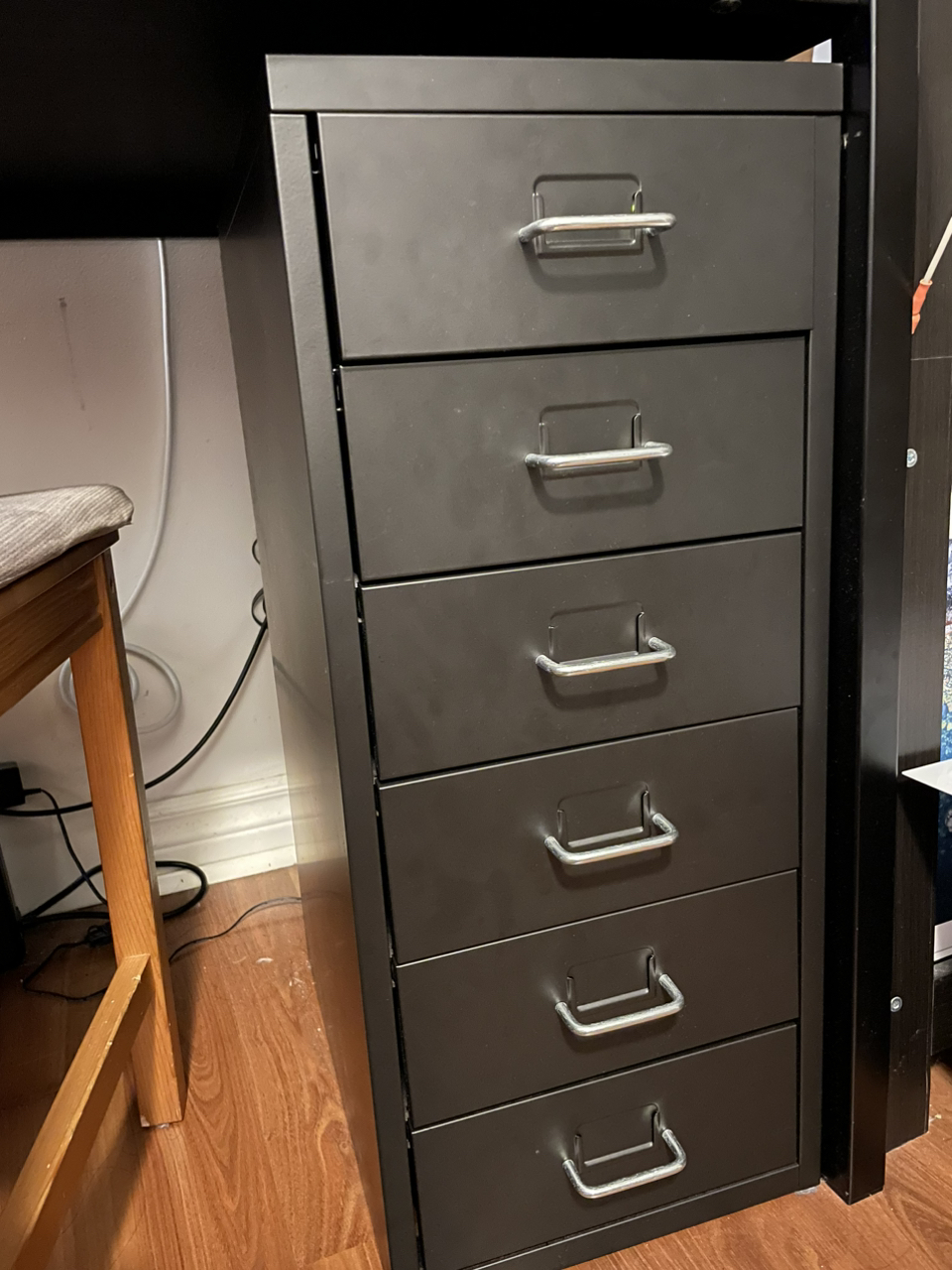 Ikea Helmer black drawers thumbnail
