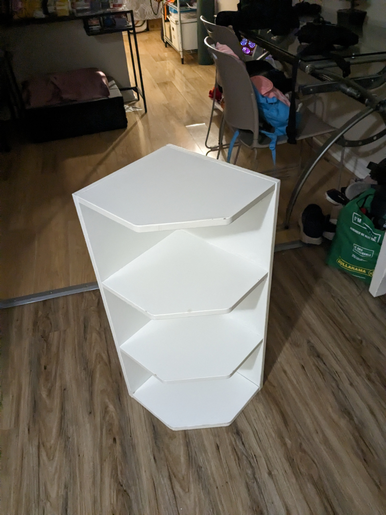 Ikea perfekt corner shelf
