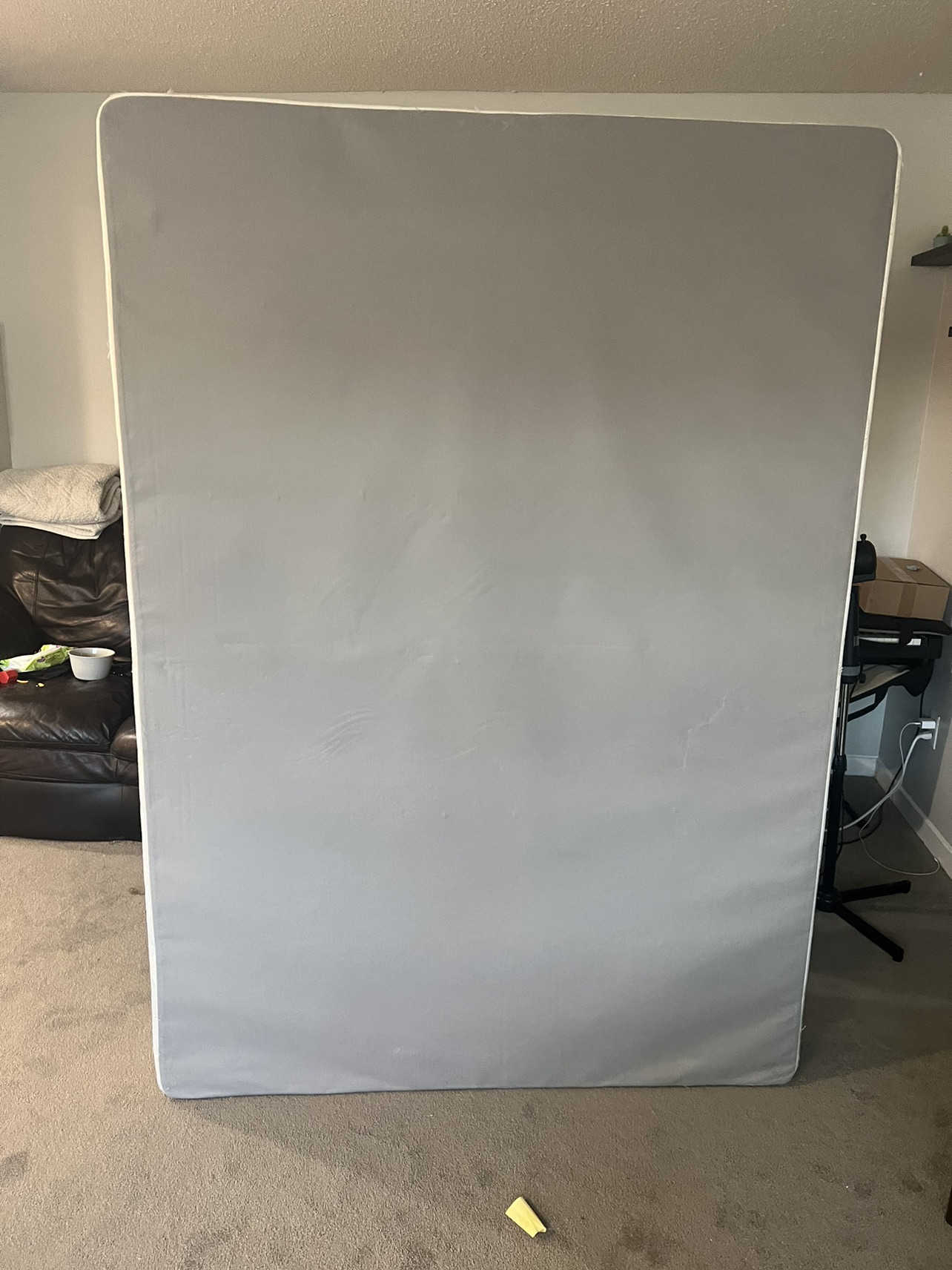 Twin bed - box spring 74x52.5x7 inches #freecycle - photo 3