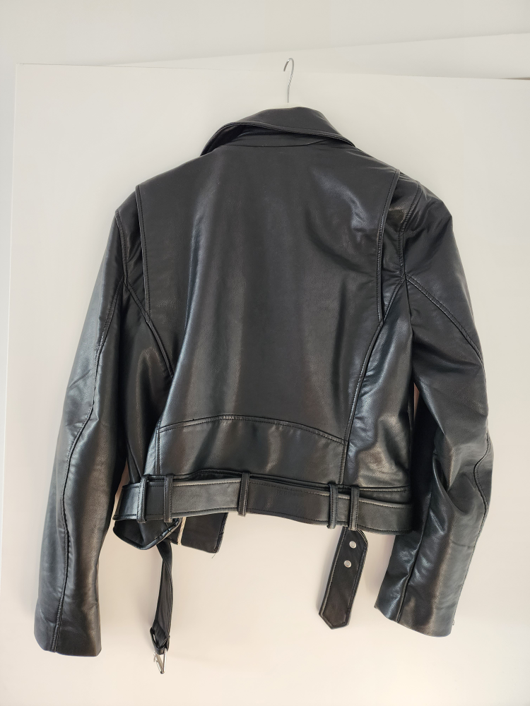 BNNT Black Zara Faux Leather Jacket - XL - photo 2