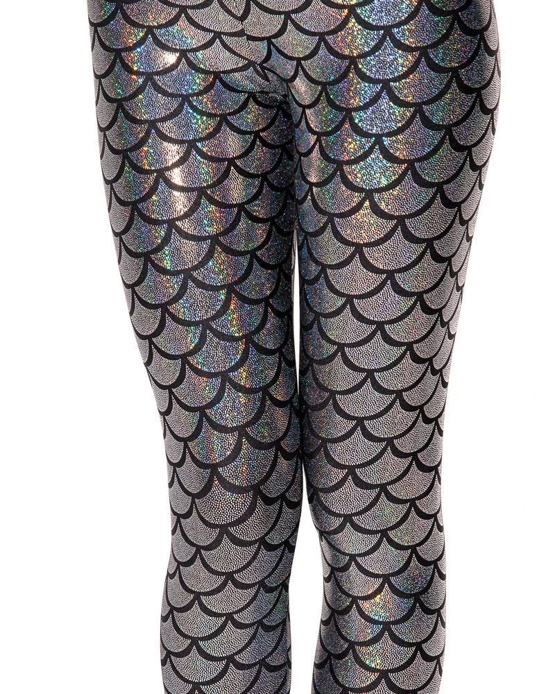 Blackmilk mermaid silver leggings - photo 3